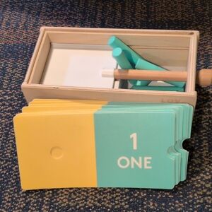 Lovevery Colorful Counting Cards with Box